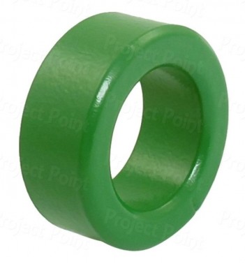 50mm Ferrite Ring Toroid Core - Green (Min Order Quantity 1 pc for this Product)