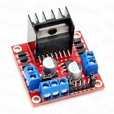 L298 H-Bridge Dual Motor Driver Module (Min Order Quantity 1 pc for this Product)