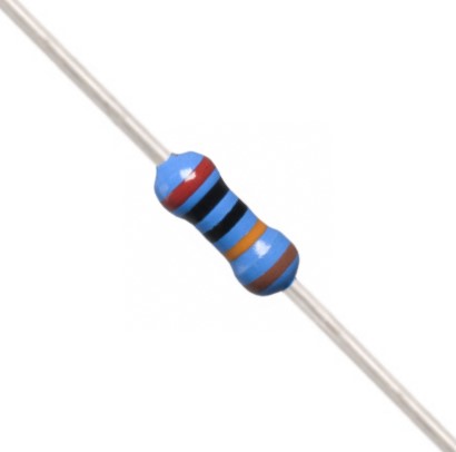 200K Ohm 0.25W Metal Film Resistor 1% - High Quality (Min Order Quantity 1 pc for this Product)