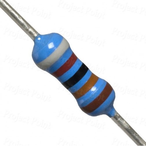 820K Ohm 0.25W Metal Film Resistor 1% - High Quality (Min Order Quantity 1 pc for this Product)