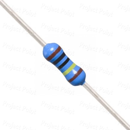 1M Ohm 0.25W Metal Film Resistor 1% - High Quality (Min Order Quantity 1 pc for this Product)