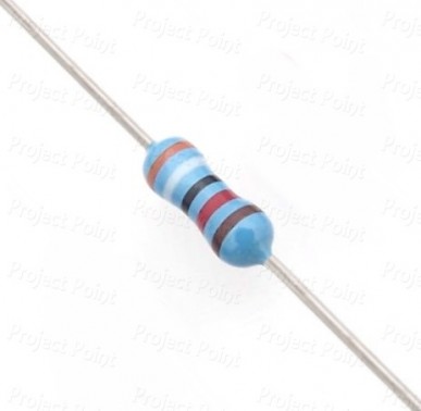 39K Ohm 0.25W Metal Film Resistor 1% - Low Quality (Min Order Quantity 1pc for this Product)