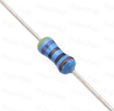 470 Ohm 0.25W Metal Film Resistor 1% - Low Quality (Min Order Quantity 1pc for this Product)