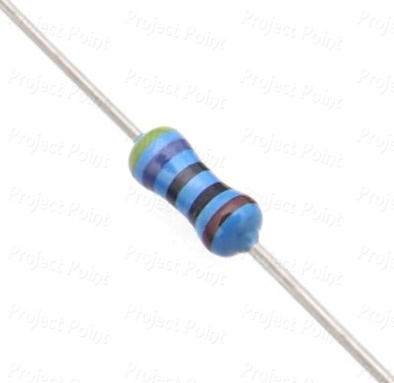 470 Ohm 0.25W Metal Film Resistor 1% - Low Quality (Min Order Quantity 1 pc for this Product)