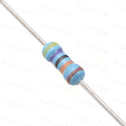 470K Ohm 0.25W Metal Film Resistor 1% - Low Quality (Min Order Quantity 1 pc for this Product)