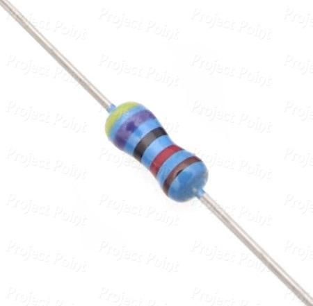 47K Ohm 0.25W Metal Film Resistor 1% - High Quality (Min Order Quantity 1 pc for this Product)