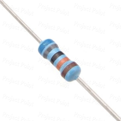 680K Ohm 0.25W Metal Film Resistor 1% - High Quality (Min Order Quantity 1 pc for this Product)