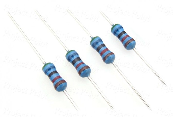 56K Ohm 0.25W Metal Film Resistor 1% - High Quality (Min Order Quantity 1 pc for this Product)