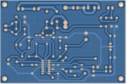 Over Load and Short Circuit Protection PCB with Copper Pour (Min Order Quantity 200pcs for this type PCB)