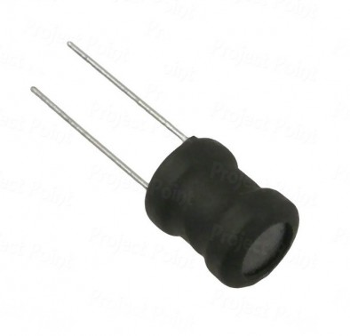 1uH 200mA Drum Core Inductor - 10x12 (Min Order Quantity 1pc for this Product)