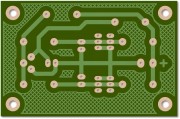 NAND Gate Using Diodes - PCB