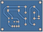 Blue Solder Mask (Min Order Quantity 400pcs for this type PCB)