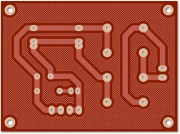 Red Solder Mask (Min Order Quantity 400pcs for this type PCB)