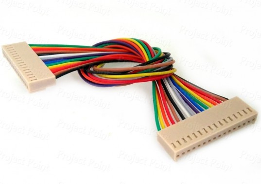 16-Pin Relimate Cable Female to Female - High Quality 1500mA 30cm (Min Order Quantity 1pc for this Product)