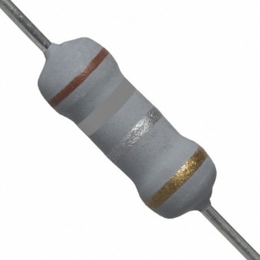 0.18 Ohm 1W Flameproof Metal Oxide Resistor - Medium Quality (Min Order Quantity 1 pc for this Product)