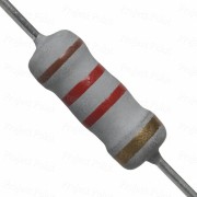 1.2K Ohm 1W Flameproof Metal Oxide Resistor - Medium Quality