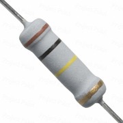 100K Ohm 2W Flameproof Metal Oxide Resistor - Medium Quality