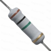 1M Ohm 2W Flameproof Metal Oxide Resistor - High Quality