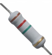 1.2M Ohm 2W Flameproof Metal Oxide Resistor - Medium Quality