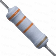 33K Ohm 2W Flameproof Metal Oxide Resistor - Medium Quality