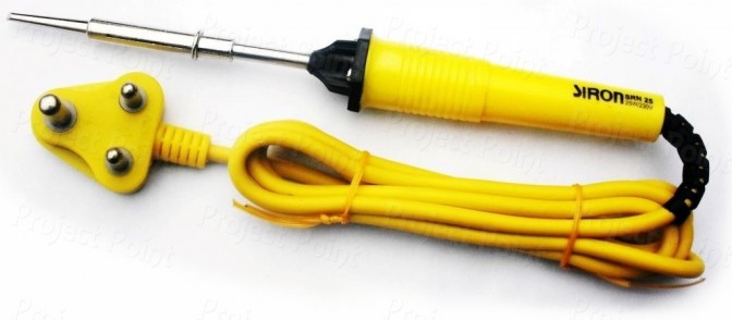 Soldering Iron 25 Watt - Low Quality (Min Order Quantity 1 pc for this Product)