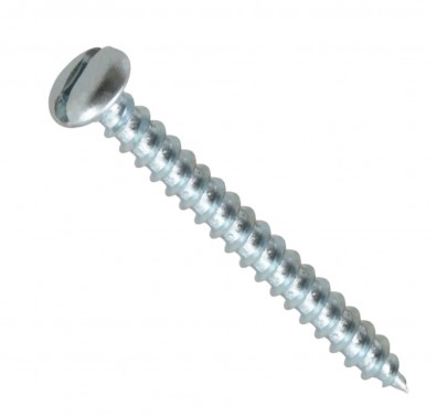 6No-25mm Sheet Metal Self Tapping Screw -  Slotted Pan Head (Min Order Quantity 1pc for this Product)