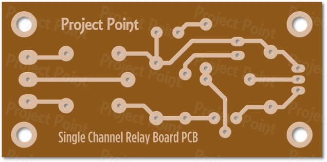 Single Channel Relay Board PCB (Min Order Quantity 1 pc for this Product)