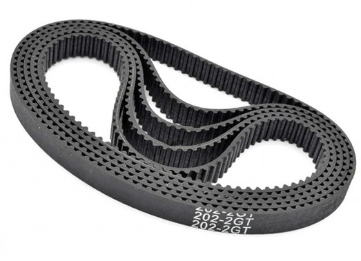 GT2 Rubber Timing Belt - 202mm Closed Loop - 6mm Width (Min Order Quantity 1 pc for this Product)