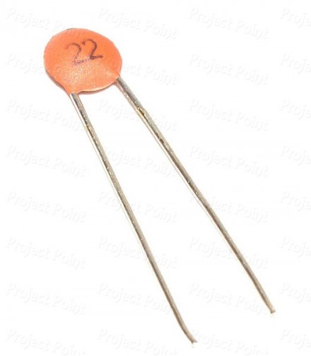 22pF - 0.022nF 50V Ceramic Disc Capacitor (Min Order Quantity 1 pc for this Product)