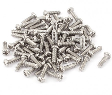 M3 Phillips Pan Head Machine Screw - 15mm (Min Order Quantity 1pc for this Product)