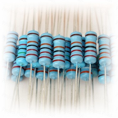 22 Ohm 1W Metal Film Resistor 1% - High Quality (Min Order Quantity 1pc for this Product)