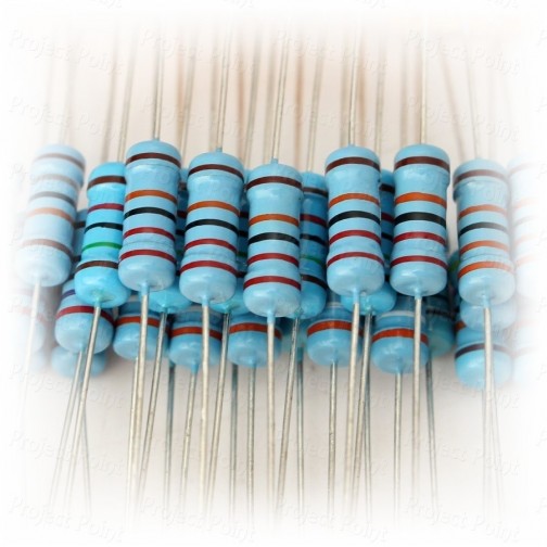 27K Ohm 1W Metal Film Resistor 1% - High Quality (Min Order Quantity 1 pc for this Product)