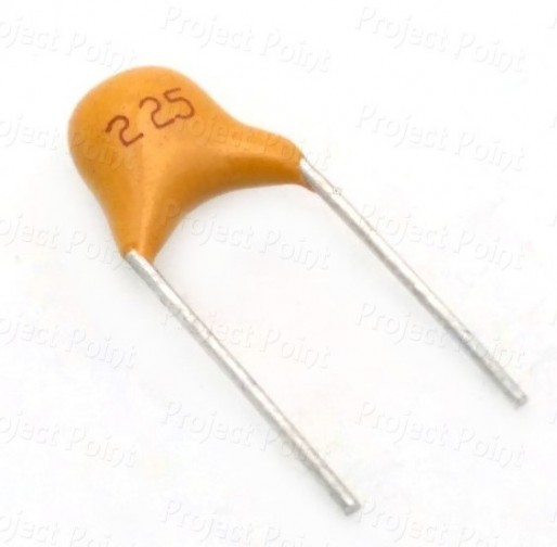 2.2uF 50V High Quality Multilayer Ceramic Capacitor (Min Order Quantity 1 pc for this Product)