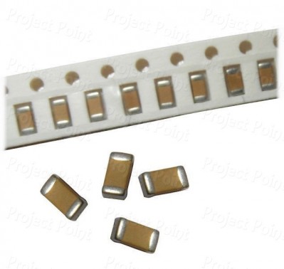 0.0056uF - 5.6nF SMD Ceramic Chip Capacitor - 1206 (Min Order Quantity 1pc for this Product)
