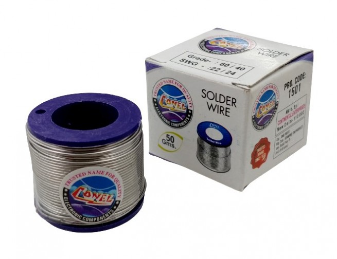 Conel Best Quality Resin Cored Solder Wire - 48g Spool (Min Order Quantity 1 pc for this Product)