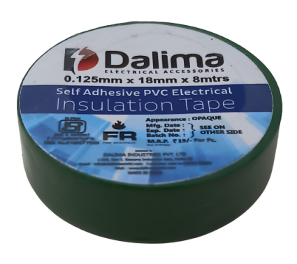 PVC Electrical Insulation Tape - Dalima Green (Min Order Quantity 1 pc for this Product)